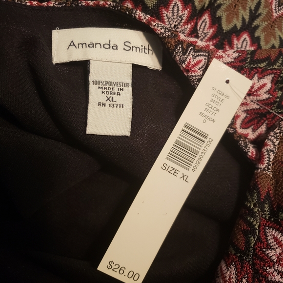 NWT Amanda Smith Shirt - Picture 7 of 8